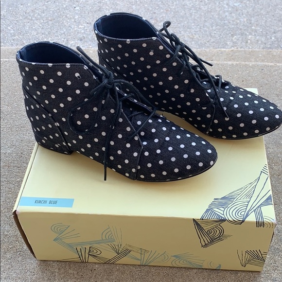 Kimchi Blue polka dot ankle booties - Picture 6 of 12